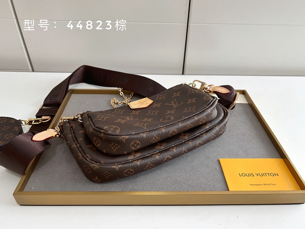 ルイヴィトンバッグ素材ディテール